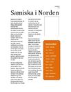 Samiska i Norden | Artikel