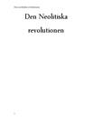 Neolitiska revolutionen | Fördjupningsarbete