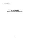Franz Kafka: En expressionistisk författare | Rapport