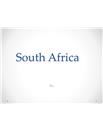 South Africa | Presentation