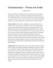 Tristan och Isolde | Twilight | Jämförelse