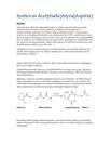 Syntes av aspirin | Labbrapport