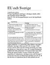 Lagstiftning i EU och i Sverige | Jämförelse