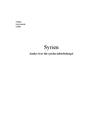 Syrienkonflikten | Orsaker | Konsekvenser | Åtgärder | Fördjupningsarbete