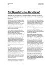 McDonalds - En tickande bomb | Debattartikel